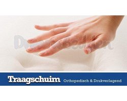 Topper 80x210 Orthopedisch SOFT Nasa Traagschuim 12 cm Dik Tencel XXL