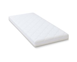 Topper - 90 x 210 cm - 7 cm dik - Orthopedisch - Afritsbaar - Wasbaar