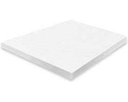 topper Molton Matrasbeschermer Hoeslaken Katoen - 120x200cm - Twijfelaar