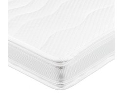 Toppermatras XXXL - Topdek 90x200 Luxe 3d Topper Matras HR Koudschuim 12 cm - 100% Veilig Product -Orthopedisch