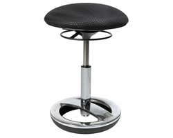 Topstar B-OB - Werkkruk - Ergonomisch - Chroom - Zwart