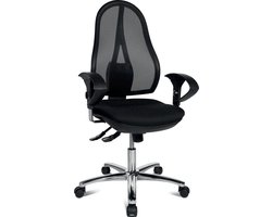 Topstar Bureaustoel Open Point SY Deluxe, Zwart