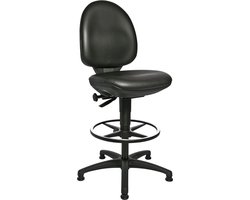 Topstar bureaustoel TEC 50, met glijders en voetenring