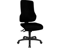 Topstar bureaustoel TOP POINT, synchroonmechanisme, zonder armleuningen, hoge ergonomische rugleuning