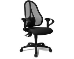 Topstar Bureaustoelen Open Point P Zwart + Armsteunen