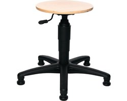 Topstar draaikruk met glijders beuken zithoogte 390-520mm zitdiameter 350mm