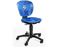 Topstar Maxx Kid - Bureaustoel - Kinderbureaustoel - Voetbal - Blauw