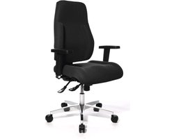 Topstar Point 91 Bureaustoel - Ergonomisch - Voor Volwassenen – Draaistoel met Armleuningen - Zwart