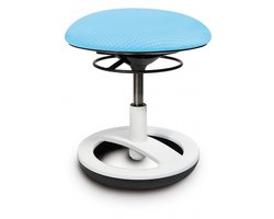 Topstar Sitness  Bobby - Werkkruk - Kinder - Wit / lichtblauw