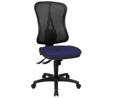 Topstar Solution - Bureaustoel - Stof - Zonder armleuningen - Blauw