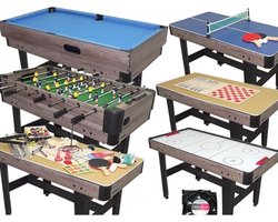TopTable Multi Fun Wood 16 in 1 Multispeltafel