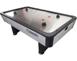 TopTable Typhoon Pro Metal-line Grijs/RVS Airhockeytafel 7FT