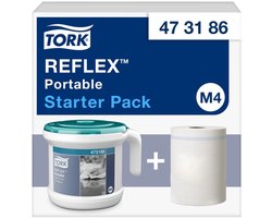 Tork 473186 Reflex draagbare vel voor vel centerfeed dispenser (7322540953916)