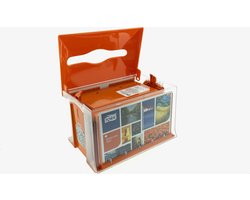 Tork Xpressnap Tabletop Napkin Dispenser, Orange - servethouder