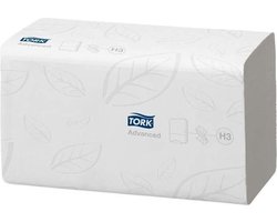 Tork Zachte Z-vouw Handdoek 2-laags Wit H3 Advanced
