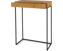 Torna Design - Joseph 100 - Eiken/Staal - Sidetable met lade - Dressoir - Halmeubel