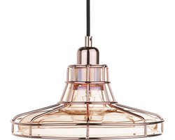 TORRE - Hanglamp - Koper - Glas