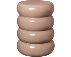 Toru Bijzettafel Fungi Rond | Bruin | Polystone