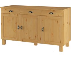 Toscana|Dressoir met 3 laden en 3 deuren in grenen