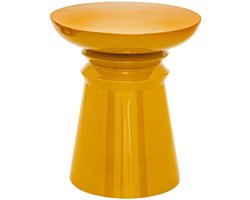 Totem Bijzettafel Ø 38 cm Noham Geel
