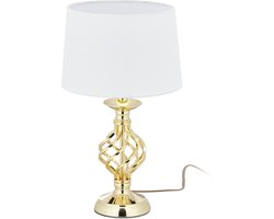 touch lamp - 43,5 x 25 cm - modern - tafellamp - 3 standen dimbaar - E14 - goud-wit