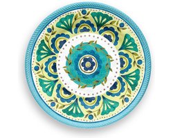 Touch-Mel - Ontbijtbord London 21cm - gemaakt van melamine (set van 3) - Kleine borden