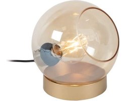 Toula - Nino Leuchten - retro tafellamp - amber - modern - tafellamp - E27