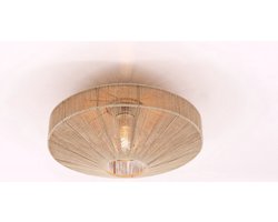 Touwlamp plafondlamp naturel diameter 43cm