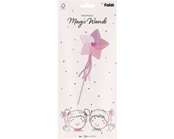 TOVERSTAFJES PRINCESS - UITDEEL CADEAU - PRINSESSEN FEESTJE - STAFJE MET STER - VERKLEED ATTRIBUUT - FOLAT - PRINSESSEN STAFJE