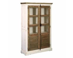 Tower Living - Amanda vitrinekast - 120 cm - wit