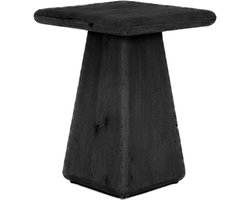 Tower Living - Asti bijzettafel vierkant - 40 cm - zwart