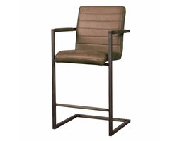 Tower Living Barstoel Rocca Bull Bruin