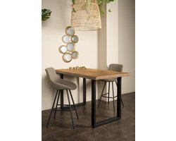 Tower Living Bartafel Ultimo - Rechthoek Naturel Hout - 140x90x95cm