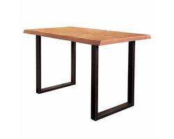 Tower Living Bartafel Ultimo - Rechthoek Naturel Hout - 160x90x95cm