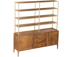 Tower living Belvedere Book cabinet 2 drs. 3 drws. - 180x45x200