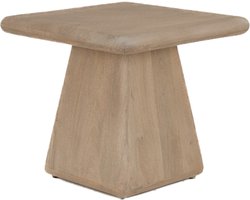 Tower Living Bijzettafel Asti Vierkant Naturel 60cm
