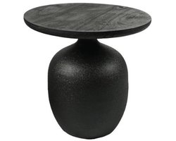 Tower Living Bijzettafel Vigo Zwart 45cm