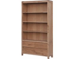 Tower Living Boekenkast Corona - Bruin Hout - 120x40x210cm