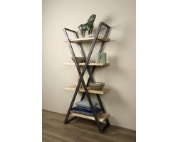 Tower Living boekenkast Xabia 90x40x200 cm acacia