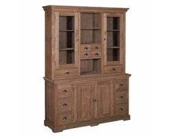 Tower Living Buffetkast Bologna - Bruin Hout - 164x50x220cm