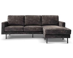 Tower Living - Cambridge hoekbank 2,5-zits R/L - grijs/groen