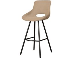 Tower living Campo barchair - fabric Teddy MJ8-3 Light brown