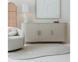 Tower Living Corbetta Dressoir 180x45x80 cm - Japandi - Beige