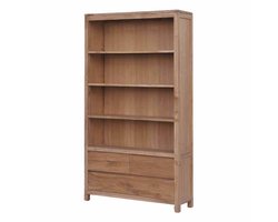 Tower Living - Corona boekenkast - 120 cm - bruin