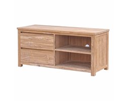 Tower Living - Corona tv-meubel - 130 cm - bruin