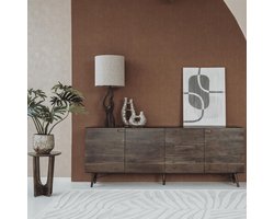 Tower Living Dressoir Aura - Bruin Hout - 210x40x80cm