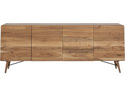Tower Living Dressoir Aura - Naturel Hout - 210x40x80cm