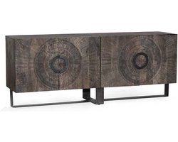 Tower Living dressoir Padua 200x47x80 cm mangohout