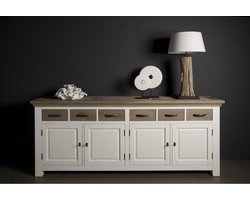 Tower Living dressoir Parma Toscana 220x50x90 cm eiken