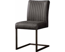 Tower Living eetkamerstoel Ferro antraciet